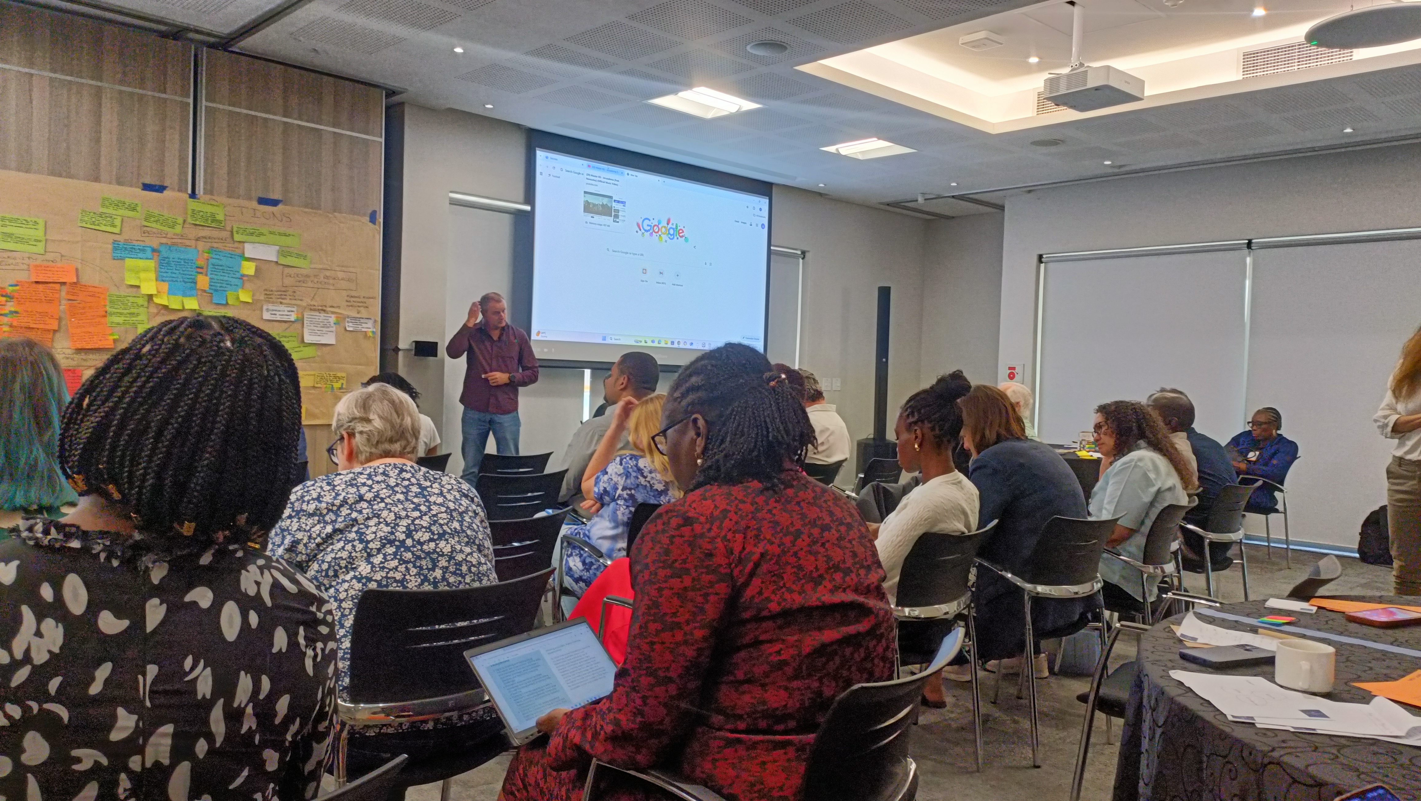participants at the S-PoL event on sustainable aquatic food systems, Cape Town, December 2024